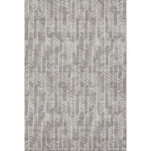 HomeRoots 8' X 10' Taupe And Beige Tribal Area Rug - Washable, UV-Protected, Stylish & Durable for Homes 672084