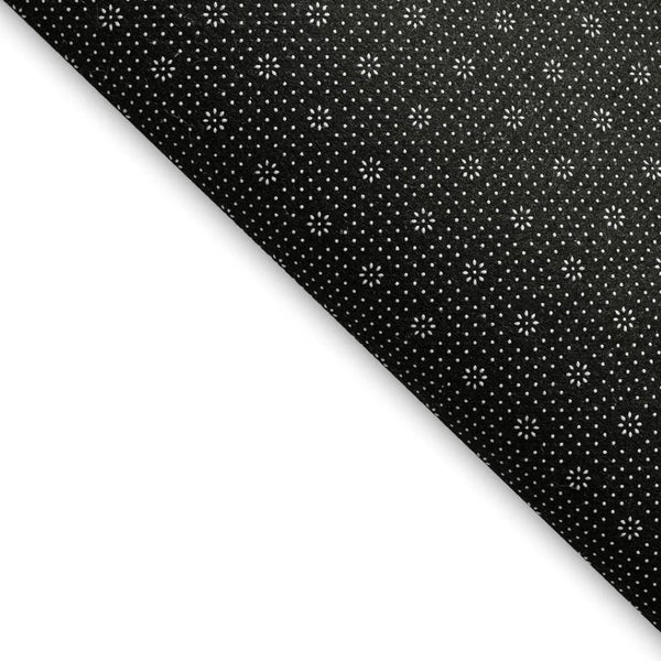 HomeRoots 5' X 8' Gray Ivory Charcoal Polka Dot Washable Area Rug - Durable, Stylish, and Easy-Care Solution 672190