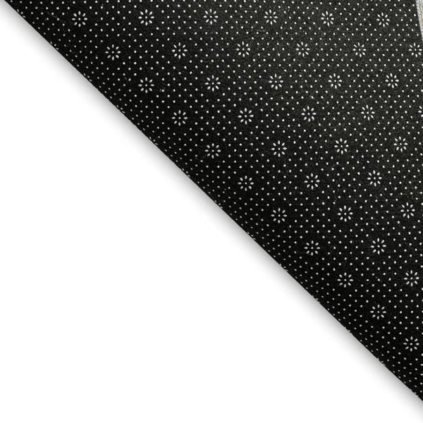 HomeRoots 10' X 14' Washable Gray Ivory Charcoal Polka Dot Area Rug - UV Protected, Stain Resistant, Durable Design 672194