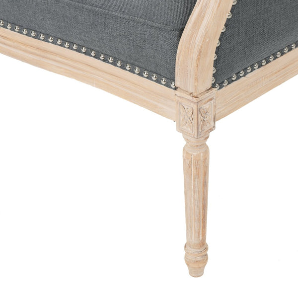 English Elm Chair Chesterfield Loveseat with Tufted Diamond Upholstery Nailhead Trim Birch Frame 60925.00