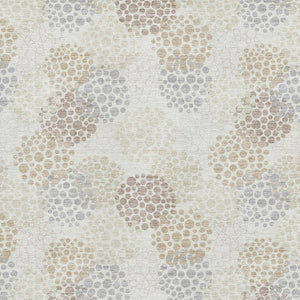 HomeRoots 10' X 14' Ivory Taupe Polka Dot Washable Area Rug - Durable, Stain Resistant, UV Protected Charm 672206