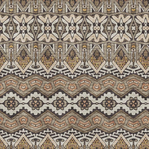 HomeRoots 5' X 8' Moroccan Washable Area Rug in Taupe Beige & Copper – UV Protected, Durable & Stylish Design 672292