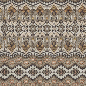 HomeRoots 8' X 10' Stylish Taupe Beige & Copper Moroccan Washable Area Rug with UV Protection for Homes 672294