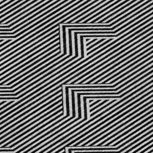 HomeRoots 10' X 14' Stylish Black & Ivory Abstract Geometric Washable Area Rug with Durable UV Protection 672314