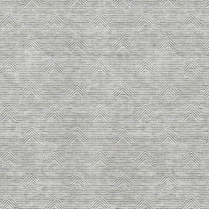 HomeRoots 9' X 12' Gray and Ivory Abstract Geometric Washable Area Rug - Stylish, Durable, UV-Resistant Design! 672331