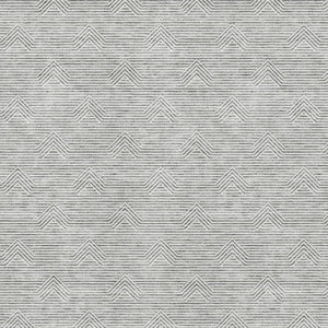 HomeRoots 10' Gray and Ivory Abstract Geometric Area Rug – Washable, UV-Protected, Durable Design for Modern Homes 672332