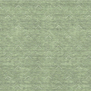 HomeRoots 5' X 8' Green and Ivory Modern Abstract Geometric Washable Area Rug with UV Protection & Durability 672334