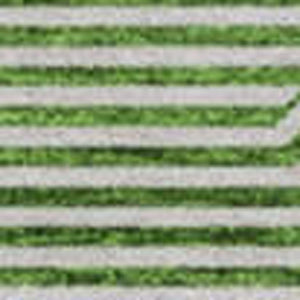 HomeRoots 8' Green And Ivory Abstract Geometric Washable Round Rug - UV Protected, Stain Resistant, Durable Design 672335
