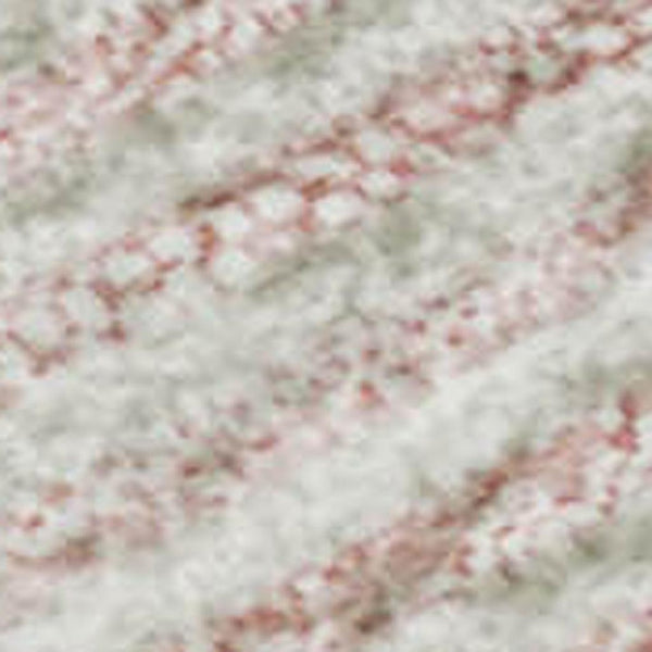 HomeRoots 8' X 10' Pink & Ivory Abstract Geometric Washable Area Rug - UV Protected, Durable & Stylish Design 672360