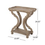 Christopher Knight Home® - Noble House - Ouray French Country Accent Table With Rectangular Top