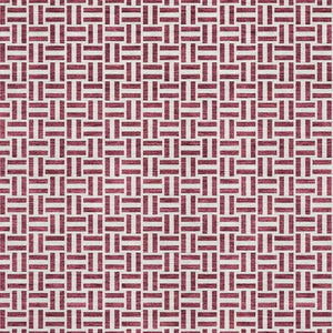 HomeRoots 9' X 12' Burgundy and Ivory Geometric Area Rug - Stylish, Washable, UV Protected for High-Traffic Spaces 672403