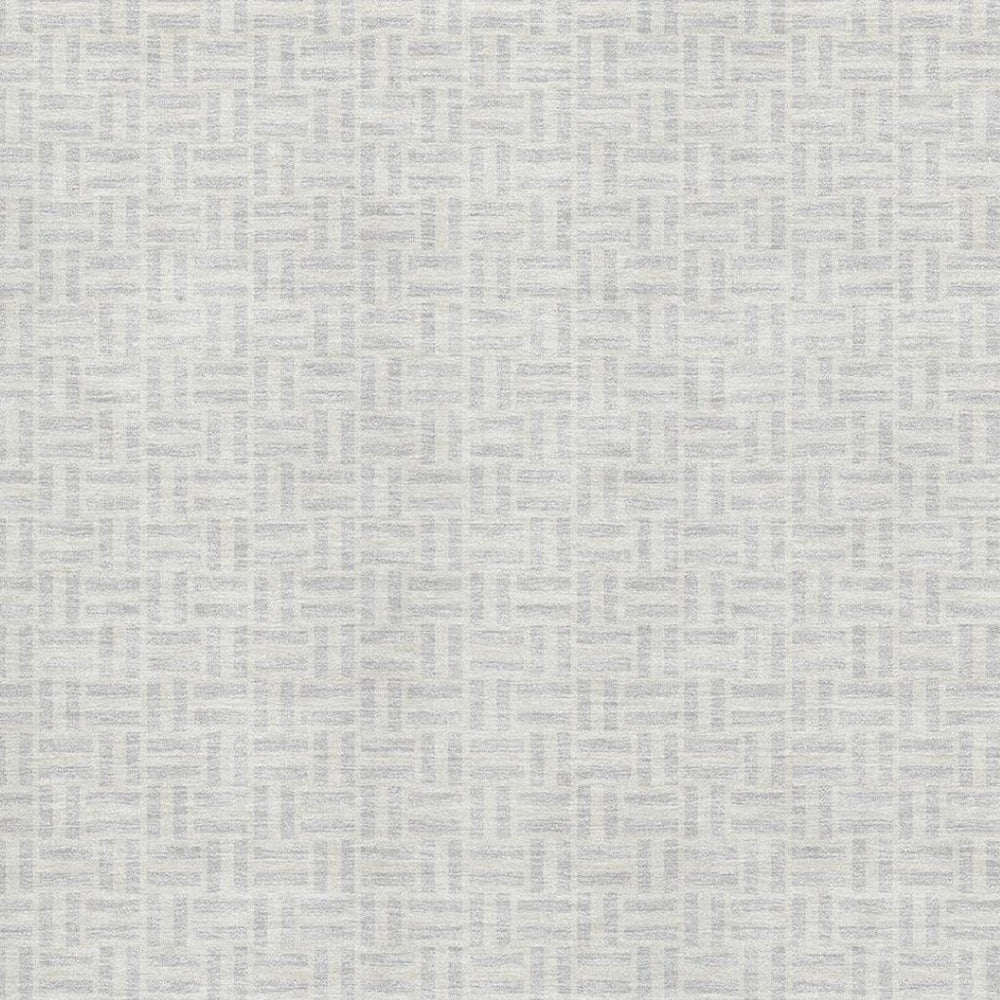 HomeRoots 8' X 10' Silver Geometric Washable Area Rug - UV Protected, Stain Resistant, Stylish & Durable Design 672450