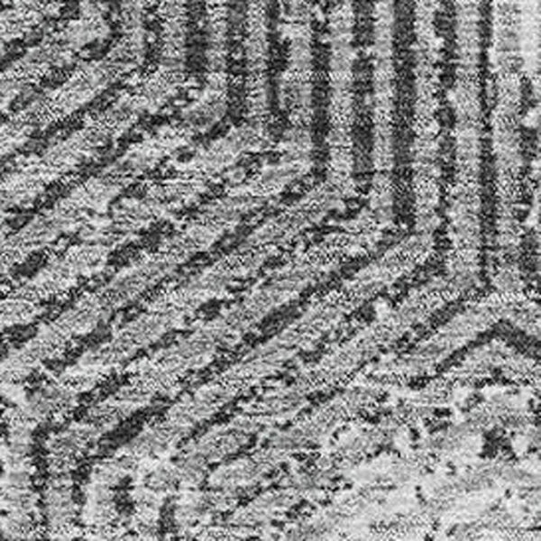 HomeRoots 8' X 10' Gray and Silver Geometric Area Rug - Modern, Washable, UV-Protected, Stain-Resistant Design 672492