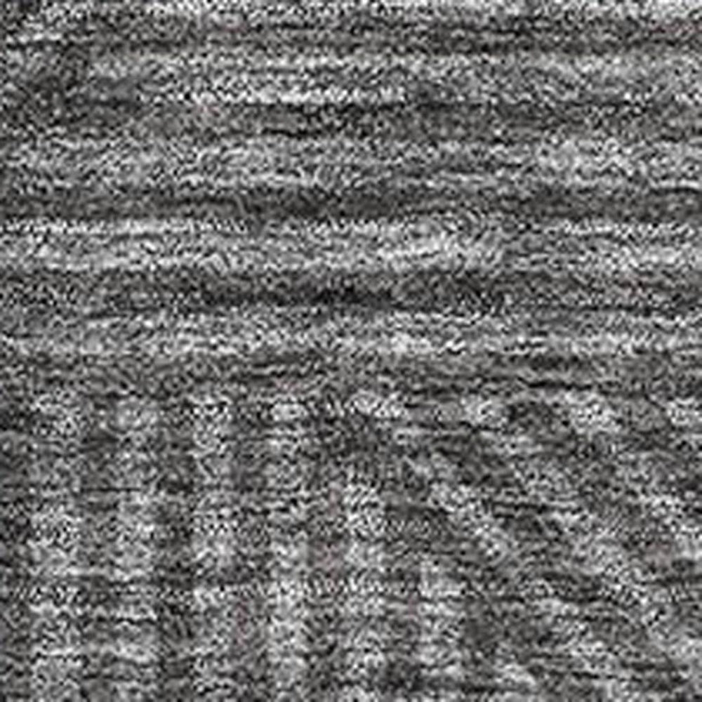 HomeRoots 5' X 8' Charcoal & Ivory Abstract Geometric Area Rug - Washable, UV Protected, Durable Design for Homes 672901