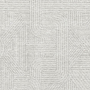 HomeRoots 10' X 14' Ivory and Beige Abstract Geometric Area Rug - Washable, UV Protected, Stain Resistant, Durable 672923