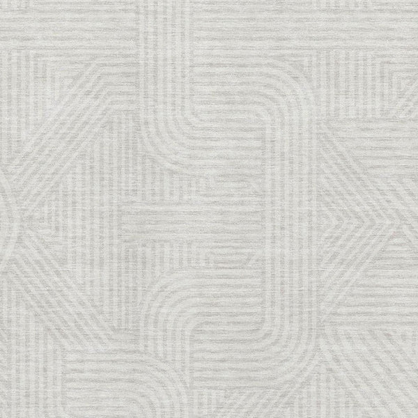 HomeRoots 10' X 14' Ivory and Beige Abstract Geometric Area Rug - Washable, UV Protected, Stain Resistant, Durable 672923