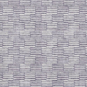 HomeRoots 5' X 8' Lilac & Ivory Abstract Geometric Washable Area Rug – Stylish, Durable, UV Protected Design! 672991