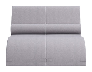 Zuo Modern Luanda Outdoor Lounge Chair - Eco-friendly Comfort With Modern Design For Your Perfect Patio Escape Gray 100% Olefin,100% Polypropylene,Textilene 704152-zuo-modern