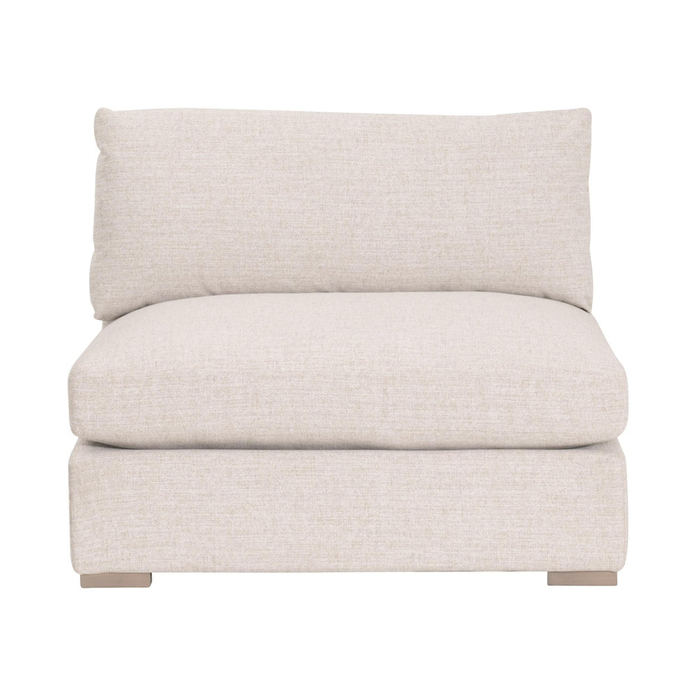 Essentials for Living Newport Outdoor Modular 1-Seat Armless Chair 6730-1S.LSSND