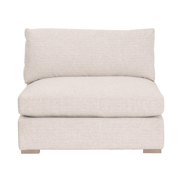 Essentials for Living Newport Outdoor Modular 1-Seat Armless Chair 6730-1S.LSSND