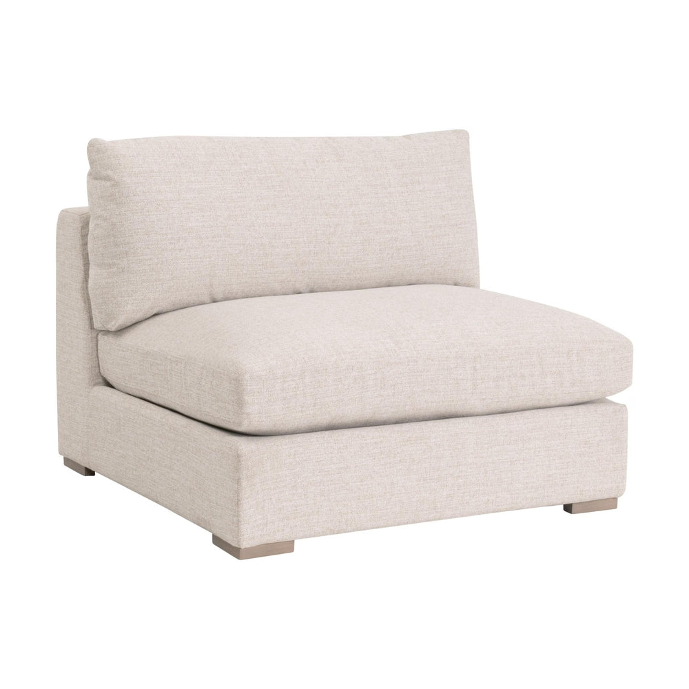 Essentials for Living Newport Outdoor Modular 1-Seat Armless Chair 6730-1S.LSSND