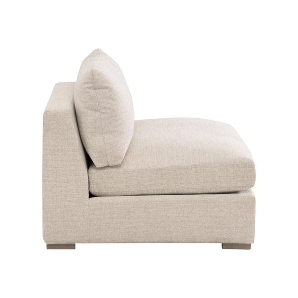 Essentials for Living Newport Outdoor Modular 1-Seat Armless Chair 6730-1S.LSSND