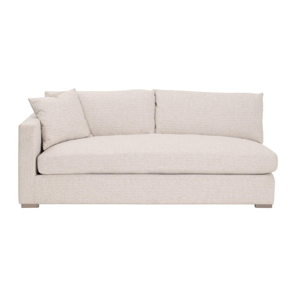 Essentials for Living Newport Outdoor Modular 2-Seat Left Track Arm Sofa 6730-2S1LA.LSSND