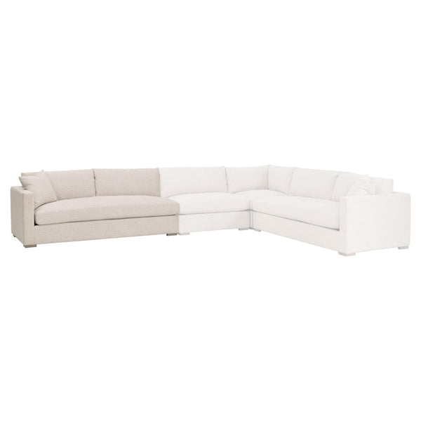 Essentials for Living Newport Outdoor Modular 2-Seat Left Track Arm Sofa 6730-2S1LA.LSSND