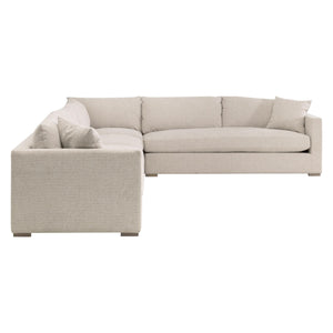 Essentials for Living Newport Outdoor Modular 2-Seat Left Track Arm Sofa 6730-2S1LA.LSSND