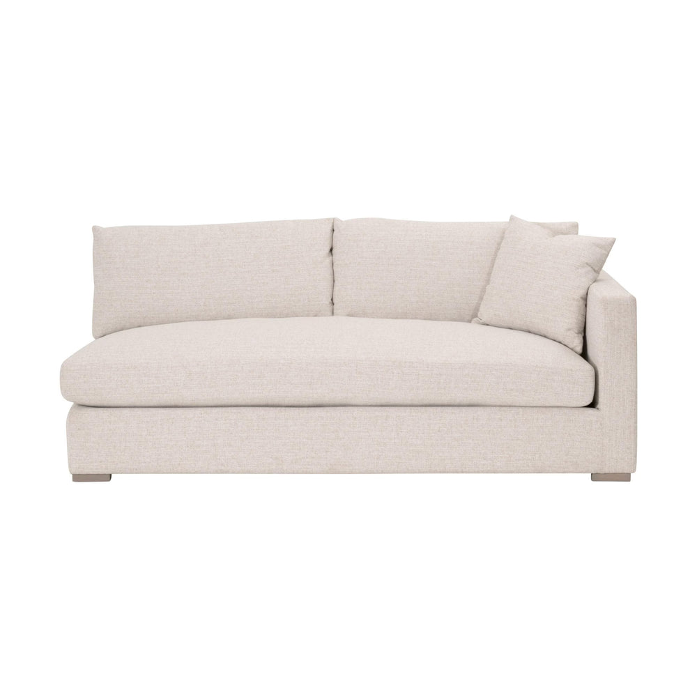 Essentials for Living Newport Outdoor Modular 2-Seat Right Track Arm Sofa 6730-2S1RA.LSSND