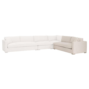 Essentials for Living Newport Outdoor Modular 2-Seat Right Track Arm Sofa 6730-2S1RA.LSSND
