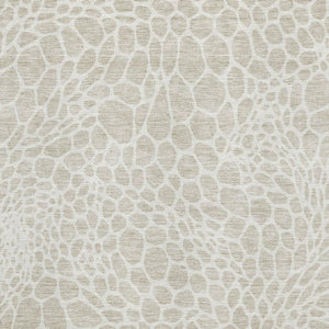 HomeRoots 8' X 10' Beige and Ivory Geometric Washable Area Rug with UV Protection - Durable, Stylish, Easy Care! 673029