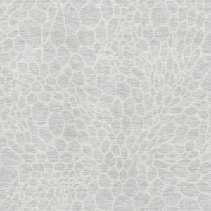 HomeRoots 9' X 12' Silver And Ivory Geometric Washable Area Rug - UV Protected, Stain Resistant, Stylish Design 673096