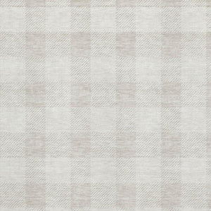 HomeRoots 10' X 14' Ivory And Beige Plaid Washable Area Rug - Durable, Stain Resistant, UV Protected Elegance 673387