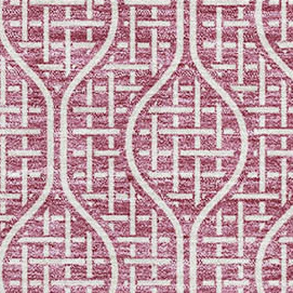 HomeRoots 9' X 12' Blush Ivory Geometric Area Rug - Washable, UV Protected, Stylish & Durable for Homes 673608