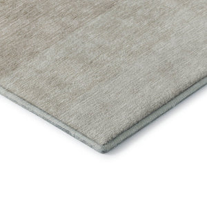 HomeRoots 9' X 12' Beige-to-Ivory Ombre Washable Area Rug - Durable, Stain-Resistant & UV Protected Design 673764