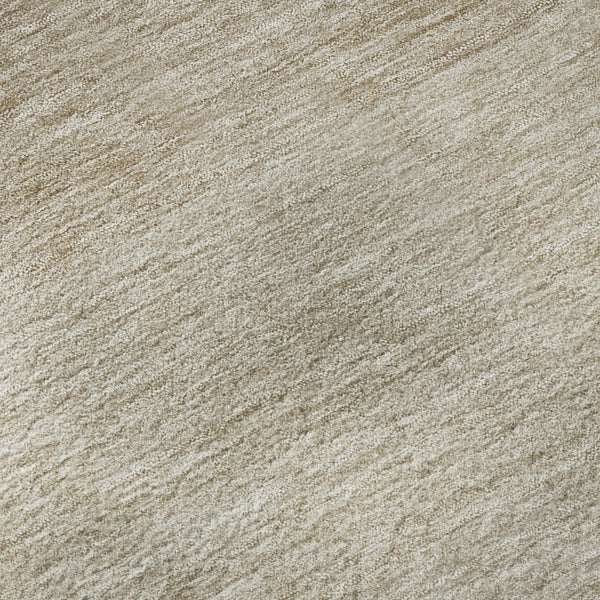 HomeRoots 9' X 12' Beige-to-Ivory Ombre Washable Area Rug - Durable, Stain-Resistant & UV Protected Design 673764