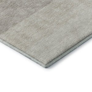 HomeRoots 5' X 8' Ombre Area Rug in Brown & Beige – Washable, Stain-Resistant, UV Protected for Modern Spaces 673779