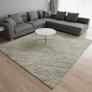 HomeRoots 8' X 10' Ombre Washable Area Rug in Brown & Beige - UV Protected, Durable, Stylish Home Accent 673781
