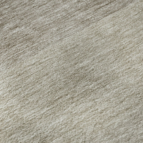 HomeRoots 9' Washable Brown and Beige Ombre Area Rug with UV Protection – Durable, Stylish, and Easy-Care Solution 673782