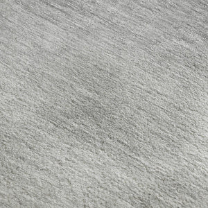 HomeRoots 5' X 8' Gray Ombre Area Rug – Washable, UV-Protected, Stylish for High-Traffic Homes with Kids & Pets 673785