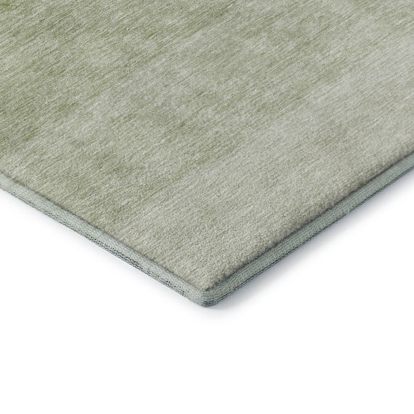 HomeRoots 10' X 14' Green Ombre Area Rug - Washable, UV Protected, Soft, Stylish & Perfect for High-Traffic Areas 673795