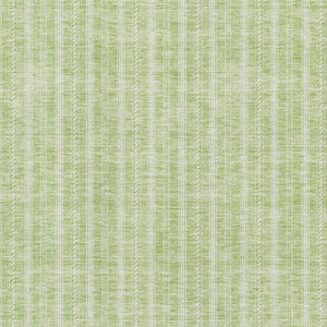 HomeRoots 8' X 10' Artichoke Green Striped Washable Area Rug with UV Protection for Stylish Durability 673823