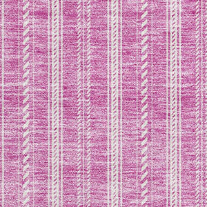 HomeRoots 9' X 12' Blush & Ivory Striped Area Rug – Durable, Stain-Resistant, UV Protected for Modern Spaces 673836