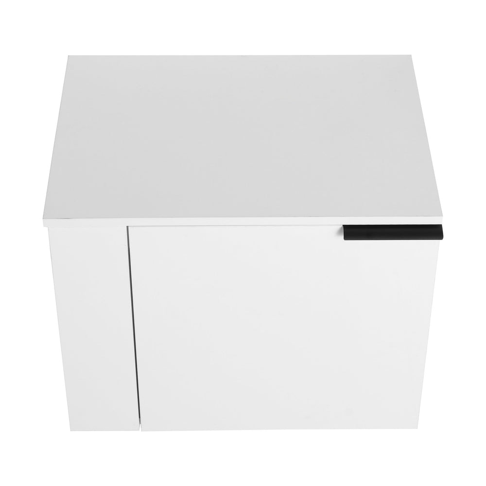 English Elm 24" Modern Bathroom Vanity Cabinet For Large Spaces - Stylish Storage & Customizable Sink Options W1972P204942