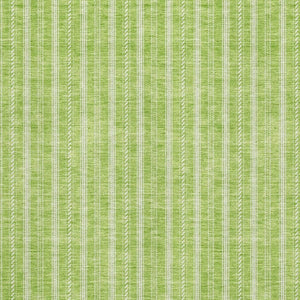 HomeRoots 8' X 10' Striped Lime Green & Ivory Washable Area Rug with UV Protection for Families & Pets 673859