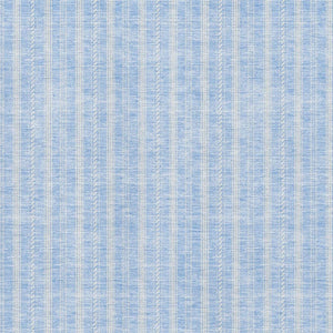 HomeRoots 10' Sky Blue & Ivory Striped Area Rug - Durable, Stain-Resistant, UV Protected for High-Traffic Spaces 673885
