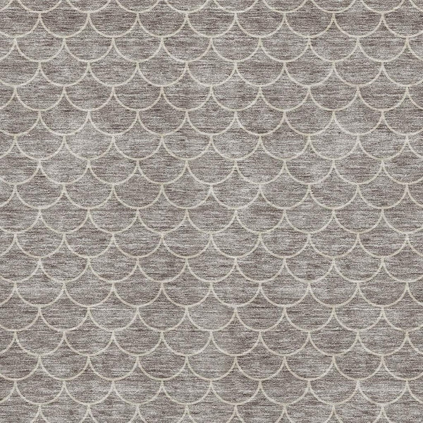 HomeRoots 9' X 12' Taupe & Ivory Geometric Area Rug – Washable, UV-Protected, Stain-Resistant for Busy Homes 674190