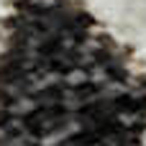 HomeRoots 8' X 10' Washable Plaid Area Rug in Brown, Ivory & Taupe - UV Resistant, Durable, Easy-Care Design 674297