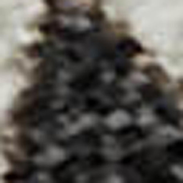 HomeRoots 9' X 12' Classic Brown Ivory Taupe Plaid Washable Area Rug with UV Protection for Homes & Patios 674298